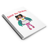 Zana The Brave NEW Spiral Notebook - Ruled Line