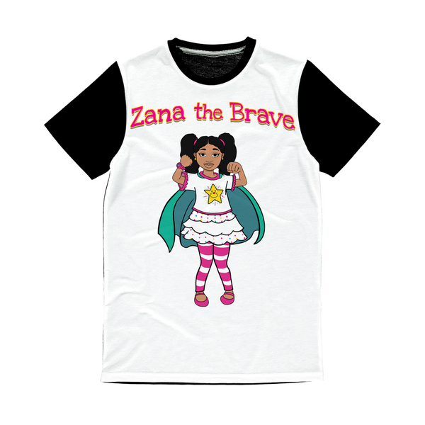 Zana the Brave NEW Classic Sublimation Panel T-Shirt