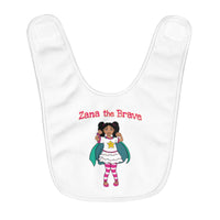Zana The Brave NEW Fleece Baby Bib