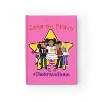 THE BRAVE TEAM Journal - Ruled Line (Hot Pink)