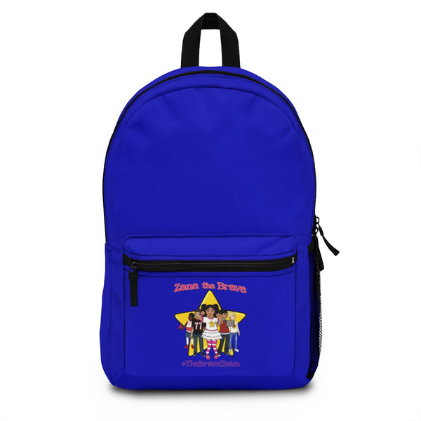 THE BRAVE TEAM Backpack (Made in USA) - Blue