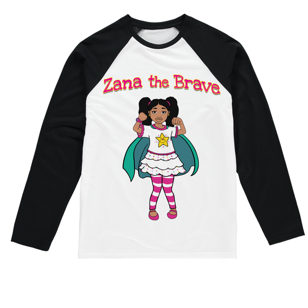 Zana the Brave NEW Sublimation Baseball Long Sleeve T-Shirt