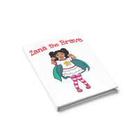 Zana The Brave NEW Journal - Ruled Line