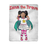 Zana the Brave NEW Sublimation Baby Blanket