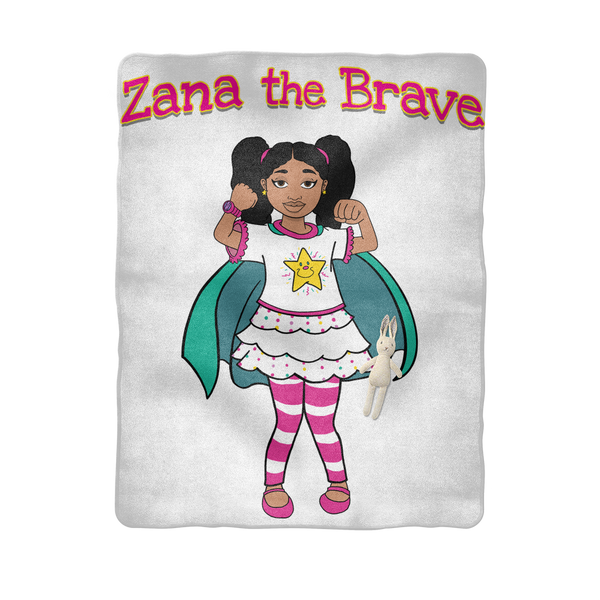 Zana the Brave NEW Sublimation Baby Blanket