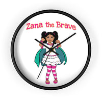 Zana The Brave NEW Wall Clock