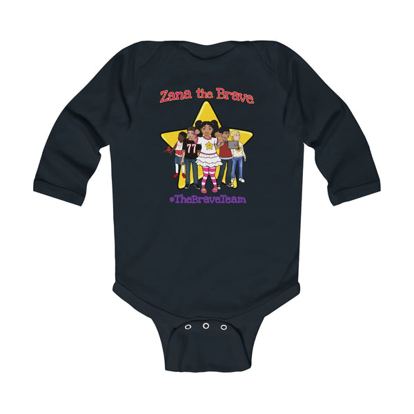THE BRAVE TEAM Infant Long Sleeve Bodysuit