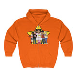 THE BRAVE TEAM - Adult Unisex Heavy Blend™ Full Zip Hooded Sweatshirt