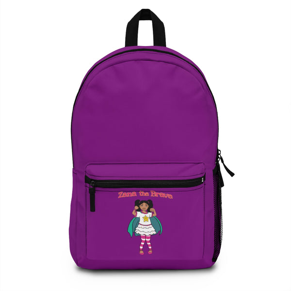 Zana the Brave NEW Backpack (Made in USA) - Purple