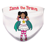 Zana the Brave NEW Sublimation Face Mask