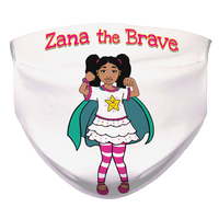 Zana the Brave NEW Sublimation Face Mask