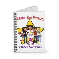 THE BRAVE TEAM Spiral Notebook - Ruled Line