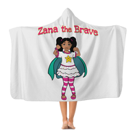 Zana the Brave NEW Classic Adult Hooded Blanket