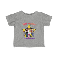 THE BRAVE TEAM Infant Fine Jersey Tee